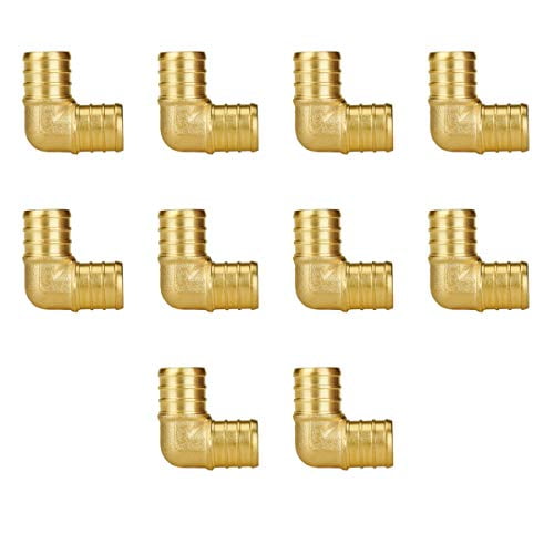 crimp-lead free 10-pk 3/4 Pex Brass Coupling crimp-lead free 10-pk 3/4 Pex Brass Coupling